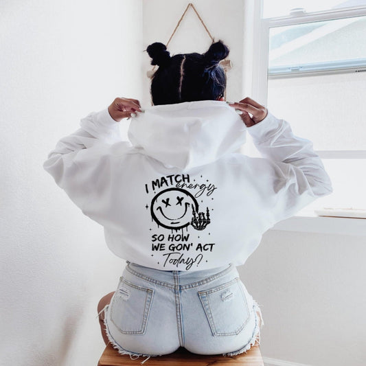 I Match Energy – Luxe Alignment Statement Top