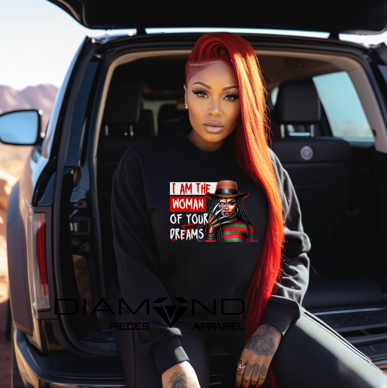 I Am the Woman of Your Dreams Tshirt – Bold Halloween Statement Top for Women