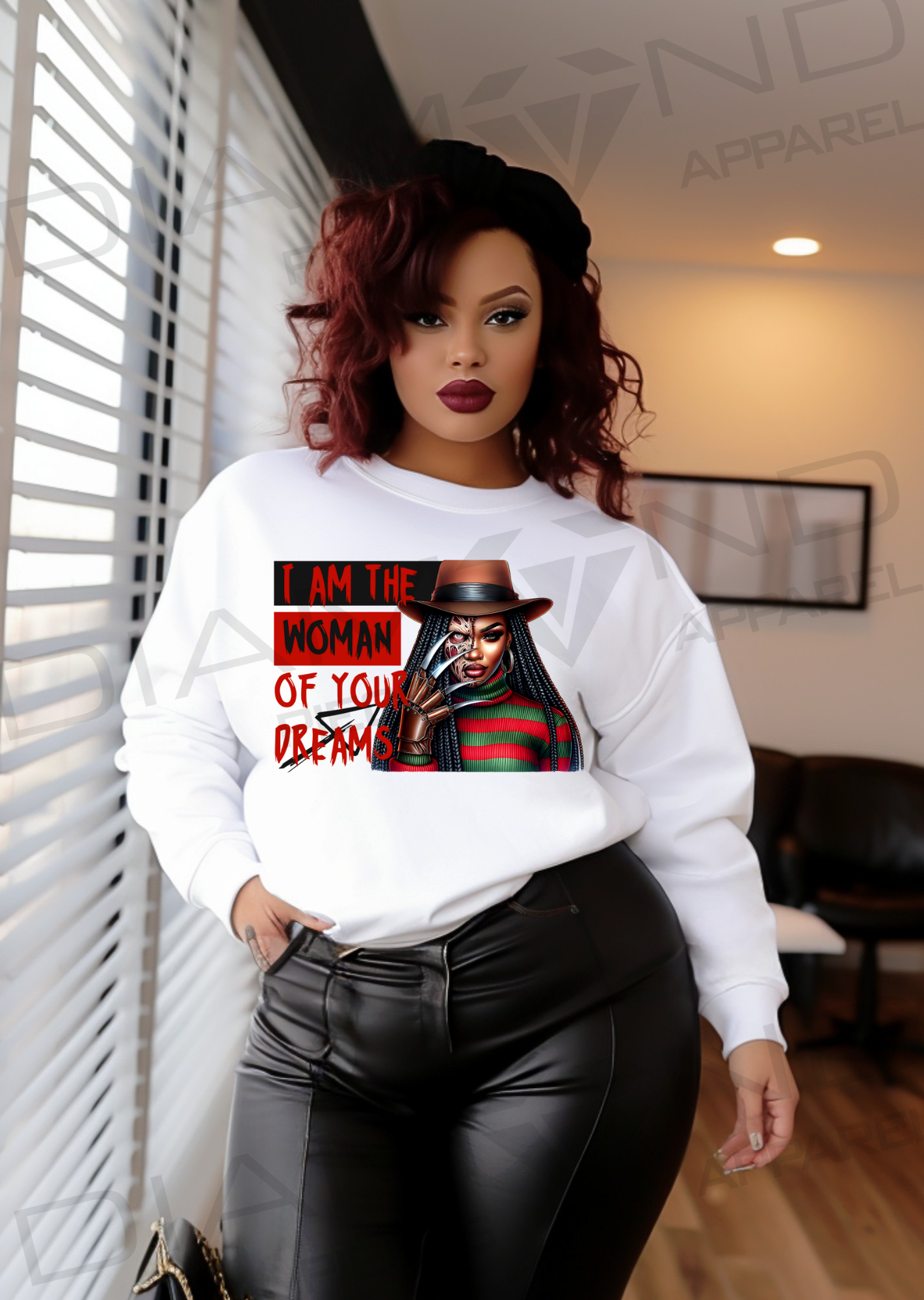 I Am the Woman of Your Dreams Tshirt – Bold Halloween Statement Top for Women