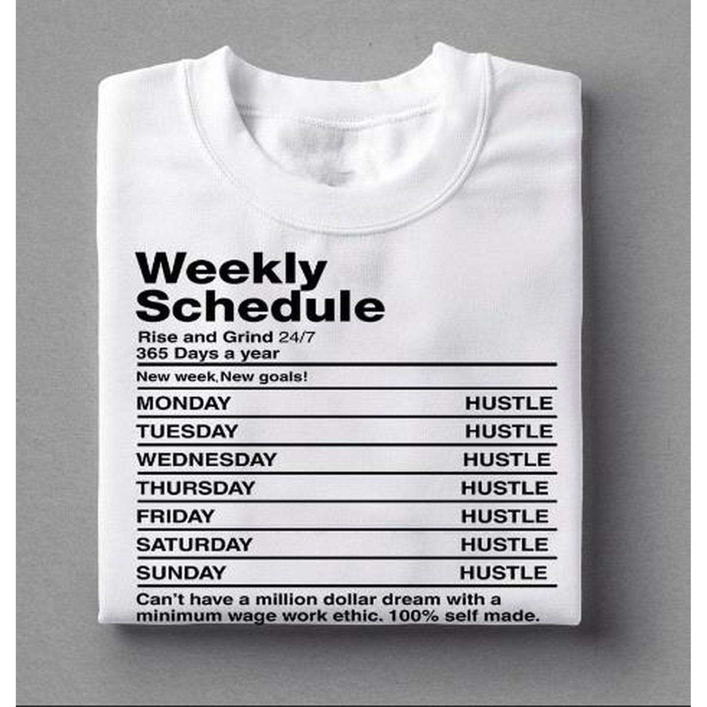 Weekly Schedule