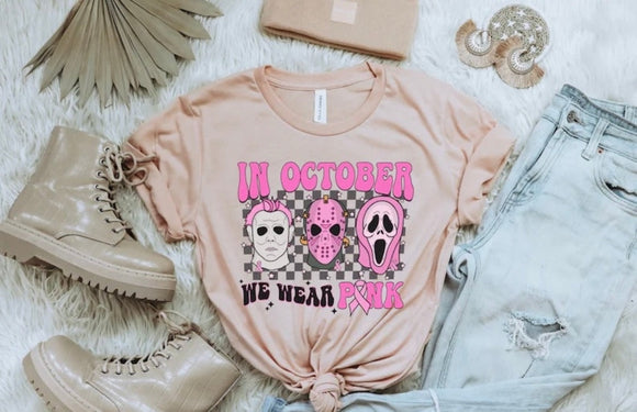 In October We Wear Pink Halloween Edition