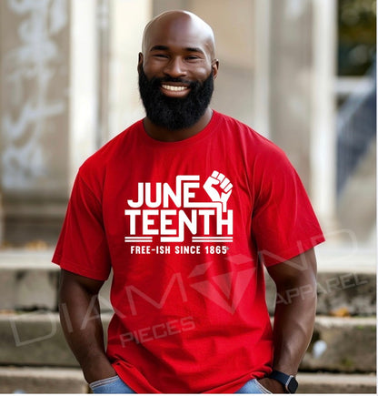 Juneteenth Free-ish Since 1865™ | Bold Heritage Statement Top