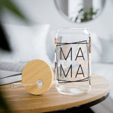 Butterfly Mama Glass Can