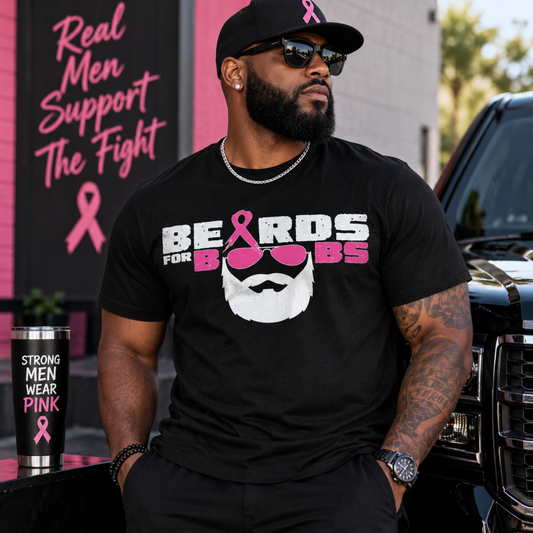 Beards for Boobs Breast Cancer Awareness