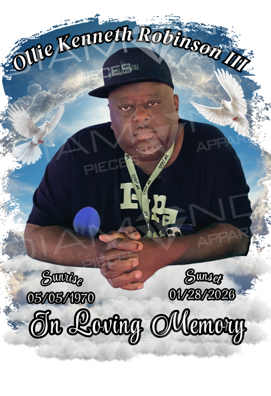 Kenneth Robinson Memorial Shirts