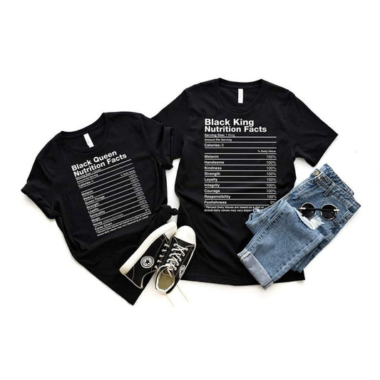 Black King & Queen Set