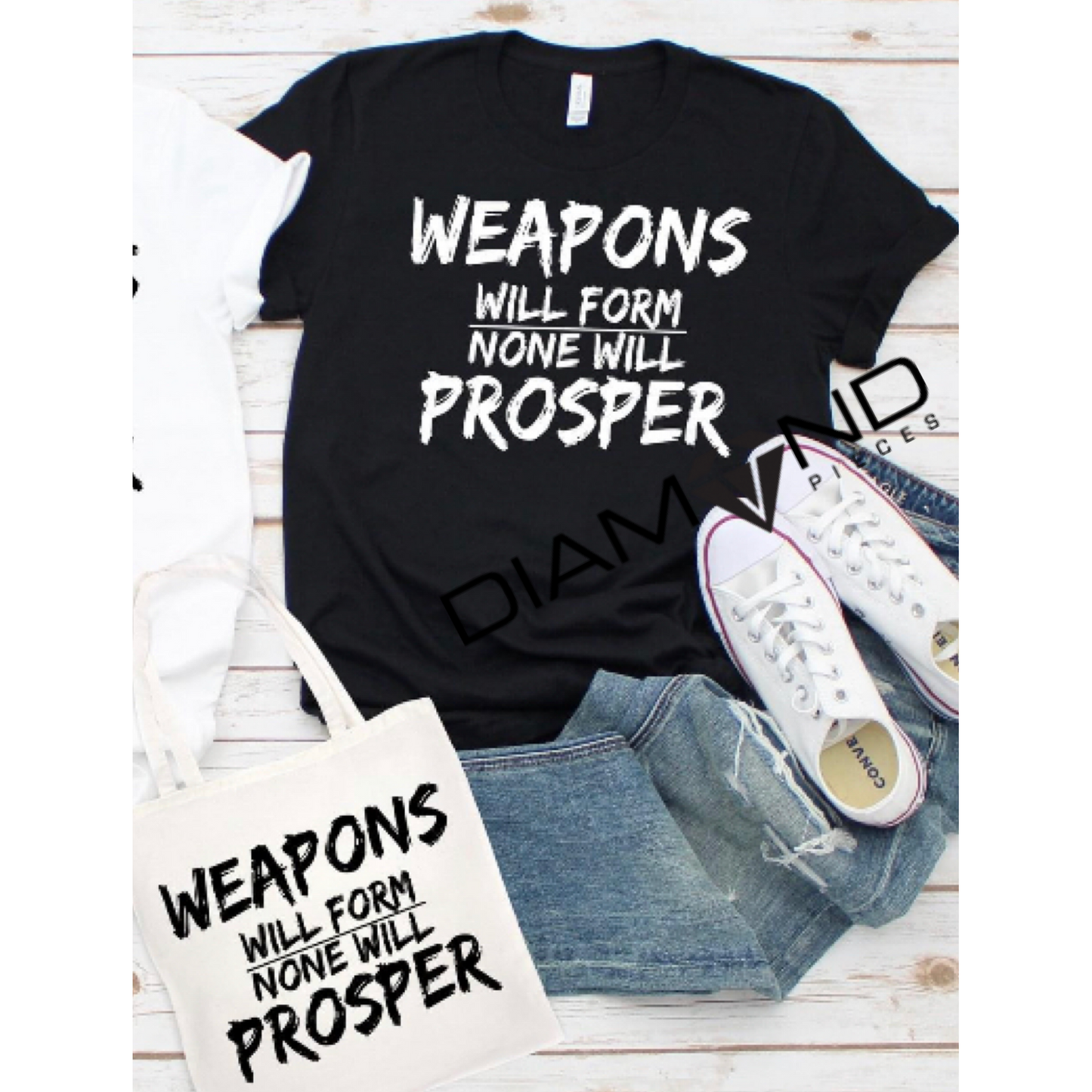 Weapons Will Form But None Will Prosper