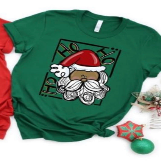 Ho Ho Ho African American Santa